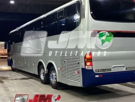 Ônibus Marcopolo Paradiso 1200 G6 O500 RSD Trucado 6x2 2008 seminovo à venda, código 862 - foto 02