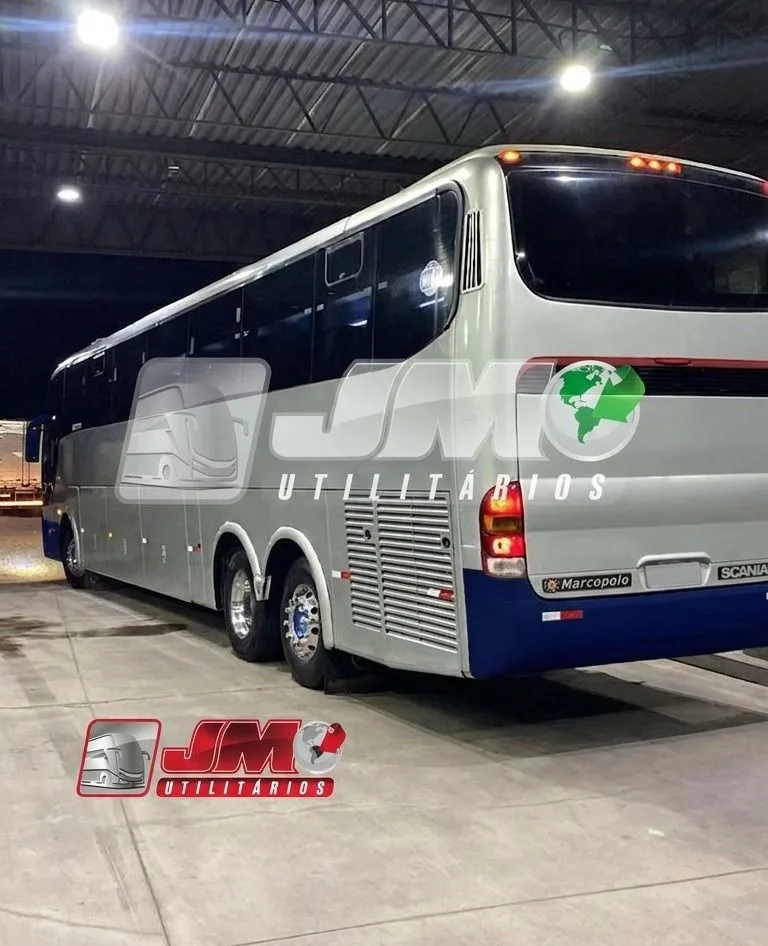 Ônibus Marcopolo Paradiso 1200 G6 O500 RSD Trucado 6x2 2008 seminovo à venda, código 862 - foto 02