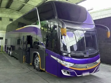 Ônibus Marcopolo Paradiso 1800 DD G7 Scania K400 2016 seminovo à venda, código 818 - foto 01