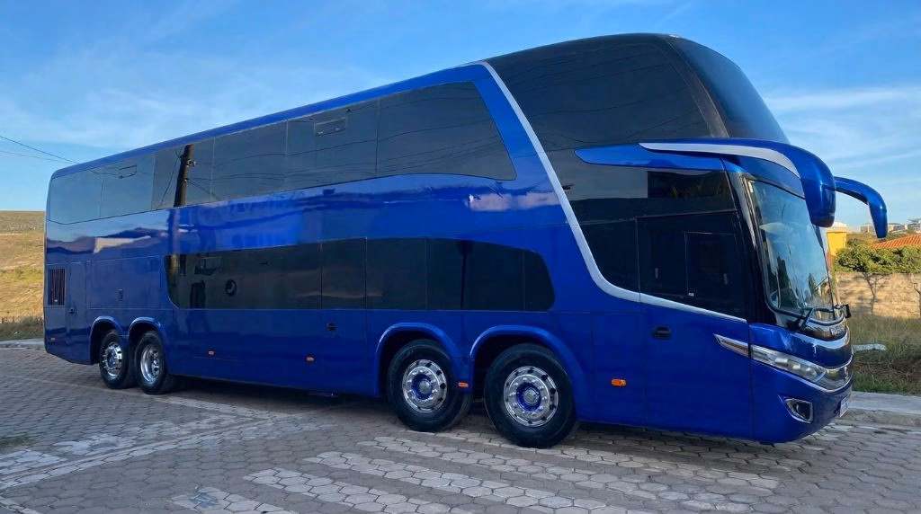 Ônibus Marcopolo Paradiso 1800 DD G7 Scania K440 2015 seminovo à venda, código 394 - foto 01