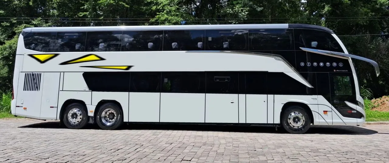 Ônibus Marcopolo Paradiso 1800 DD G8 Volvo B420R 2023 seminovo à venda, código 130 - foto 02
