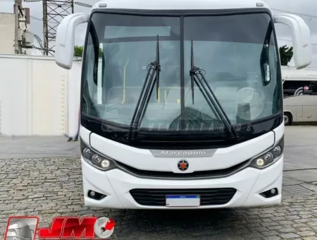 Ônibus Marcopolo Viaggio 800 Mercedes OF 1724 2022 seminovo à venda, código 654 - foto 02