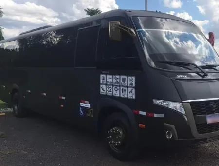 Ônibus MARCOPOLO VOLARE WL AGRALE MA 12 JM 2014 seminovo à venda, código 1658 - foto 01