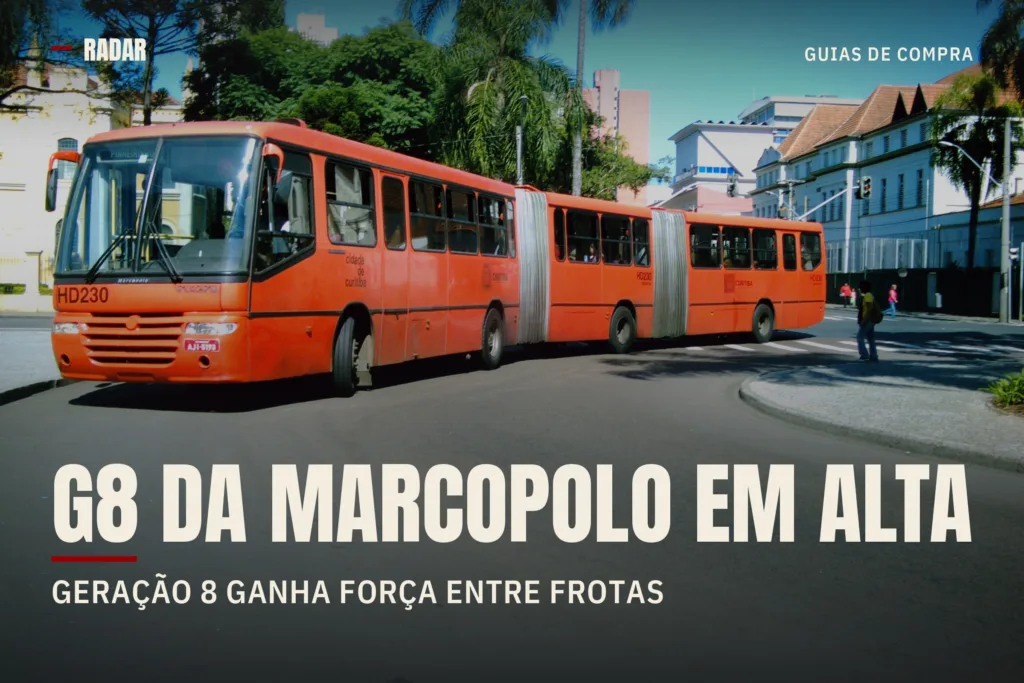 Marcopolo G8 à venda: modelos, versões e por que essa geração ganhou destaque
