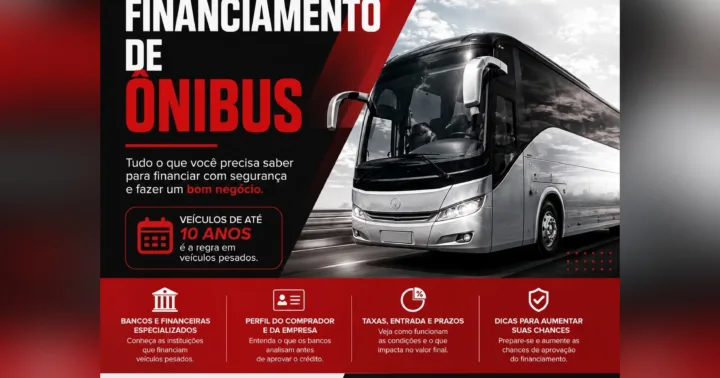 Financiamento de ônibus: tudo o que você precisa saber para financiar com segurança e fazer um bom negócio