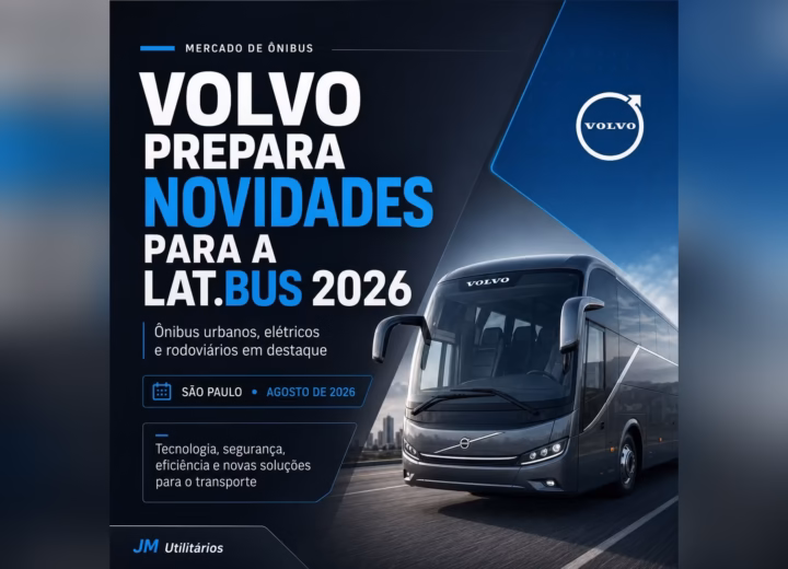 Volvo prepara novidades para a Lat.Bus 2026 com ônibus urbanos elétricos e rodoviários