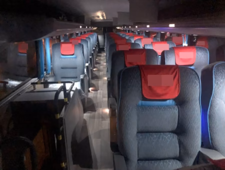 Busscar Panoramico DD Scania K400 ano 2020 Leito COD.465