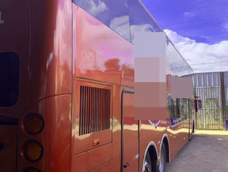 Busscar Panoramico DD HD K400 ano 2008 a venda COD.670