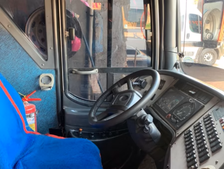Busscar Panoramico DD HD K400 ano 2008 a venda COD.666