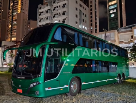 Busscar Panoramico DD Scania K400 ano 2020 Leito COD.465