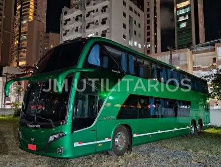 Ônibus Busscar Vissta Buss DD, Scania K400, 2020, COD.465 - foto 1