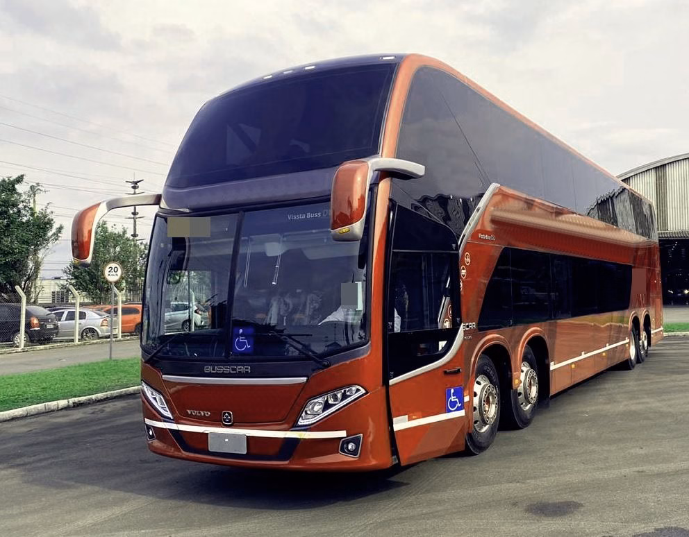 Ônibus Busscar Vissta Buss DD Volvo B450R 8x2 2021 seminovo à venda, código 398 - foto 01