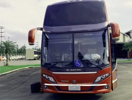 Ônibus Busscar Vissta Buss DD Volvo B450R 8x2 2021 seminovo à venda, código 398 - foto 02