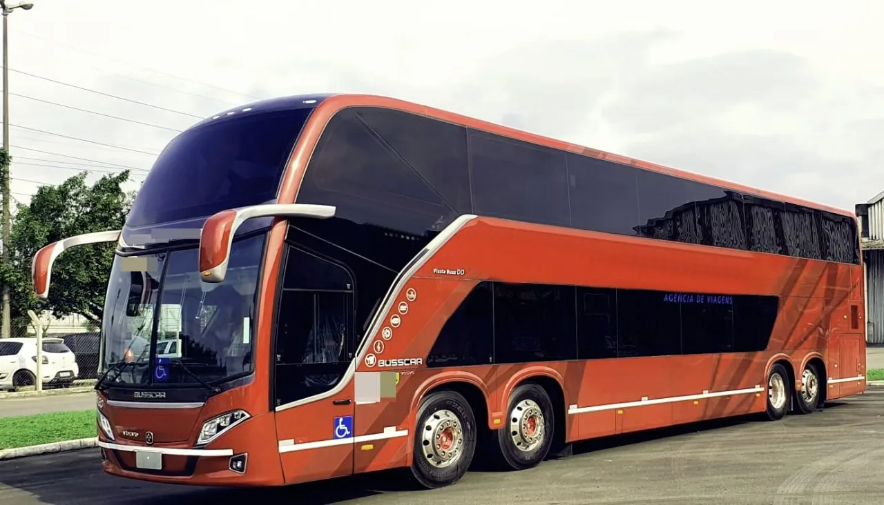 Ônibus Busscar Vissta Buss DD Volvo B450R 8x2 2021 seminovo à venda, código 398 - foto 03