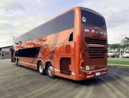 Ônibus Busscar Vissta Buss DD Volvo B450R 8x2 2021 seminovo à venda, código 398 - foto 04