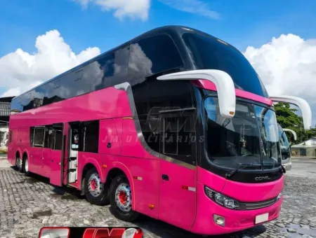 Ônibus Comil Invictus DD B450R 2019 seminovo à venda, código 554 - foto 01