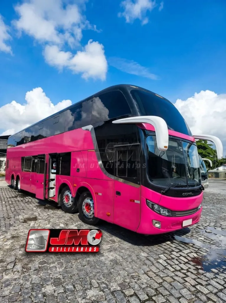 Ônibus Comil Invictus DD B450R 2019 seminovo à venda, código 554 - foto 01