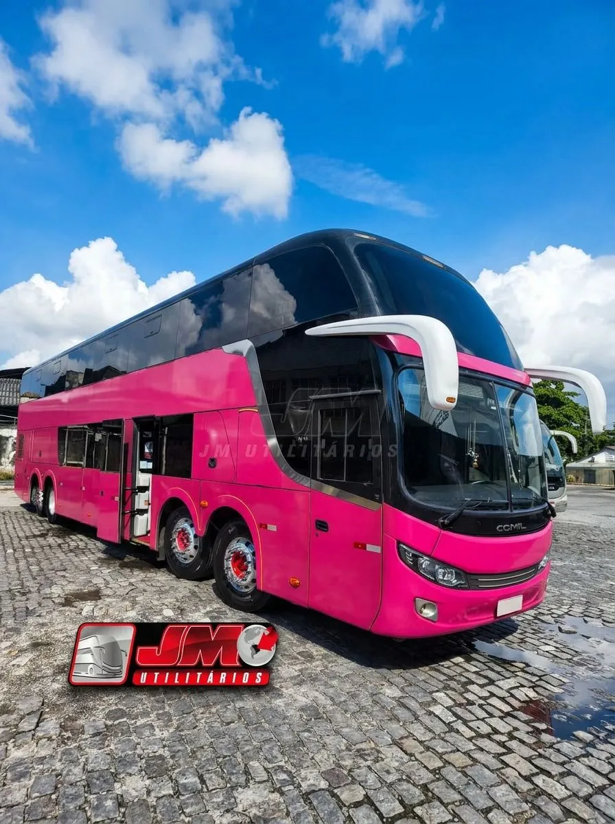 Ônibus Comil Invictus DD B450R 2019 seminovo à venda, código 554 - foto 01