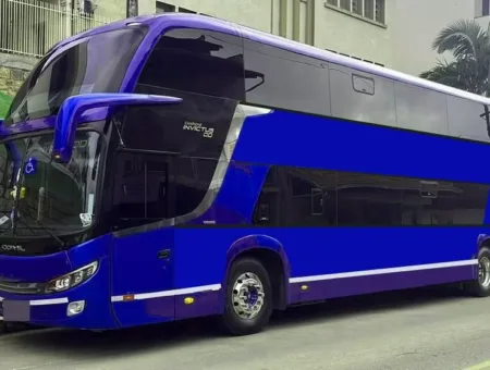 Ônibus Comil Invictus DD Volvo B420R 2022 seminovo à venda, código 267 - foto 02