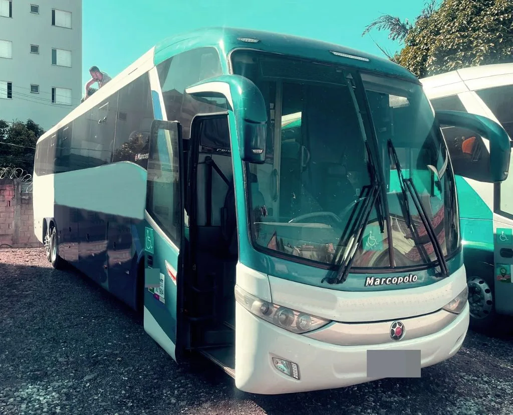 Ônibus Marcopolo Paradiso 1200 G7 Mercedes-Benz O500 RSD 2013 seminovo à venda, código 322 - foto 01