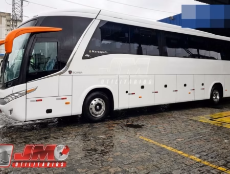 Ônibus Marcopolo Paradiso 1200 G7 modelo Scania K310 automatizado 2014 seminovo à venda, código 795 - foto 01