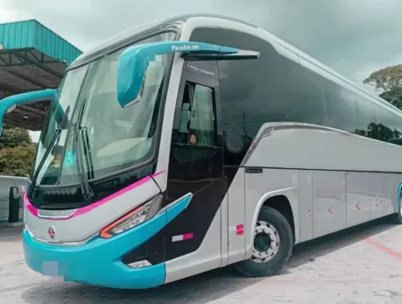 Ônibus Marcopolo Paradiso 1200 G8 Mercedes-Benz O500 RS 2020 seminovo à venda, código 910 - foto 01
