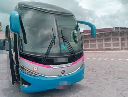 Ônibus Marcopolo Paradiso 1200 G8 Mercedes-Benz O500 RS 2020 seminovo à venda, código 910 - foto 02