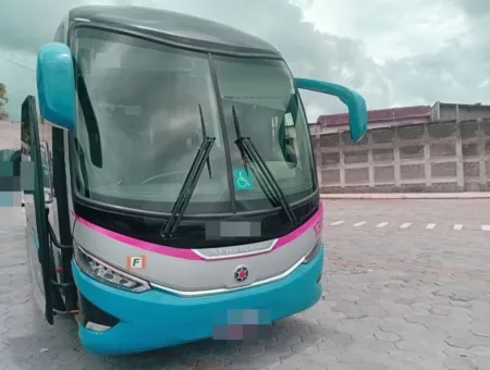 Ônibus Marcopolo Paradiso 1200 G8 Mercedes-Benz O500 RS 2020 seminovo à venda, código 910 - foto 02