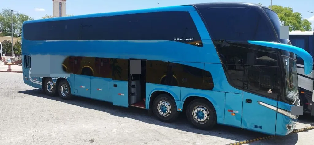 Ônibus Marcopolo Paradiso 1800 DD G7 K400 Trucado 8x2 2014 seminovo à venda, código 626 - foto 01