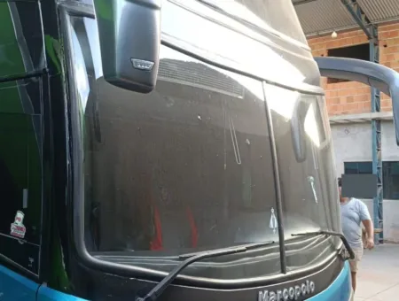 Ônibus Marcopolo Paradiso 1800 DD G7 K400 Trucado 8x2 2014 seminovo à venda, código 626 - foto 02