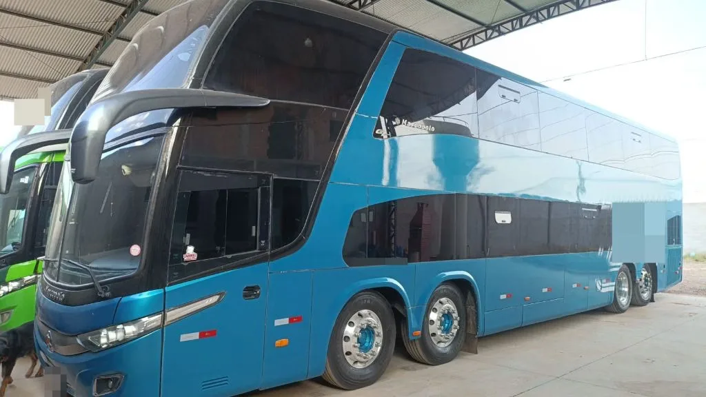 Ônibus Marcopolo Paradiso 1800 DD G7 K400 Trucado 8x2 2014 seminovo à venda, código 626 - foto 03