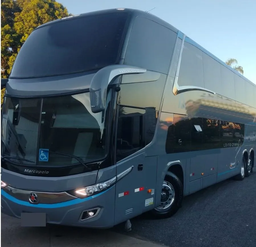 Ônibus Marcopolo Paradiso 1800 DD G7 O500 RSD Trucado 6x2 2015 seminovo à venda, código 571 - foto 01