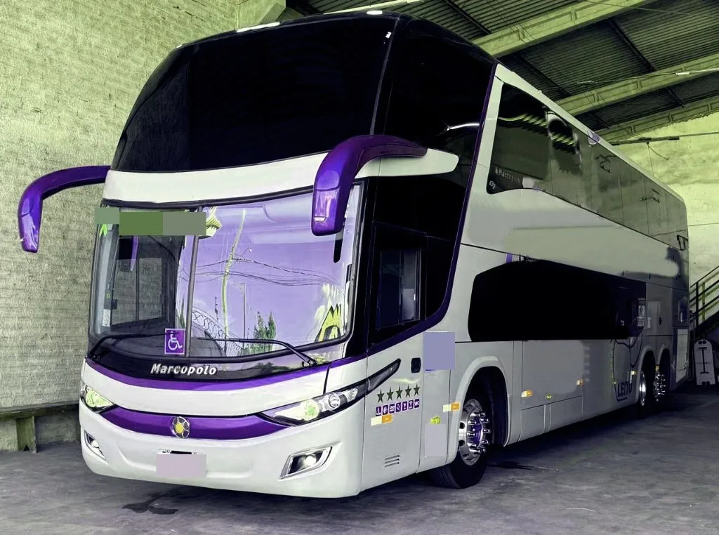 Ônibus Marcopolo Paradiso 1800 DD G7 Volvo B11R 2017 seminovo à venda, código 831 - foto 01