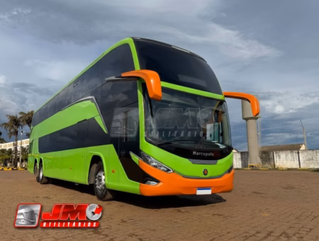 Ônibus Marcopolo Paradiso 1800 DD G8 O500 RSD 2021 seminovo à venda, código 265 - foto 01
