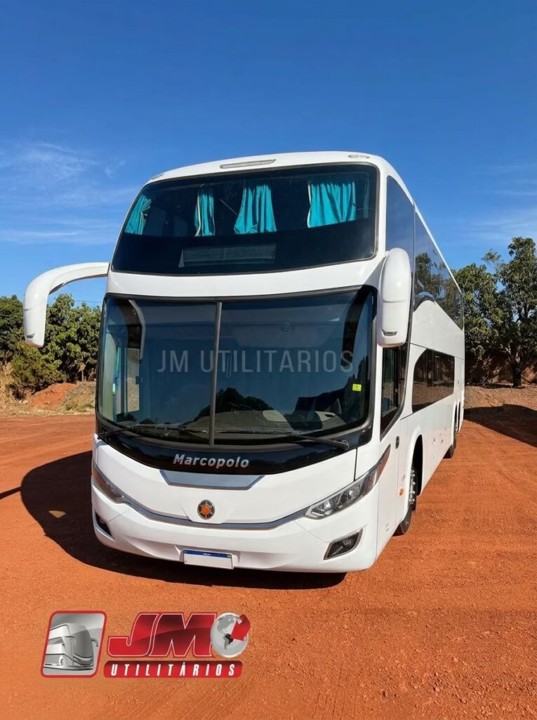 Ônibus Marcopolo Paradiso 1800 DD G8 Scania K400 2022 seminovo à venda, código 568 - foto 01