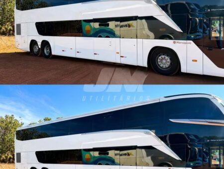 Ônibus Marcopolo Paradiso 1800 DD G8 Scania K400 2022 seminovo à venda, código 568 - foto 02