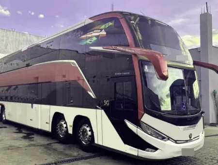 Ônibus Marcopolo Paradiso 1800 DD G8 Scania K450 2023 seminovo à venda, código 622 - foto 01