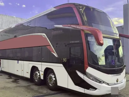Ônibus Marcopolo Paradiso 1800 DD G8 Volvo B510 2023 seminovo à venda, código 157 - foto 01