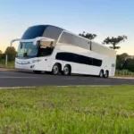 Ônibus Marcopolo Paradiso 1800 DD New G7 B450R 46 lugares 2019 seminovo à venda, código 183 - foto 01