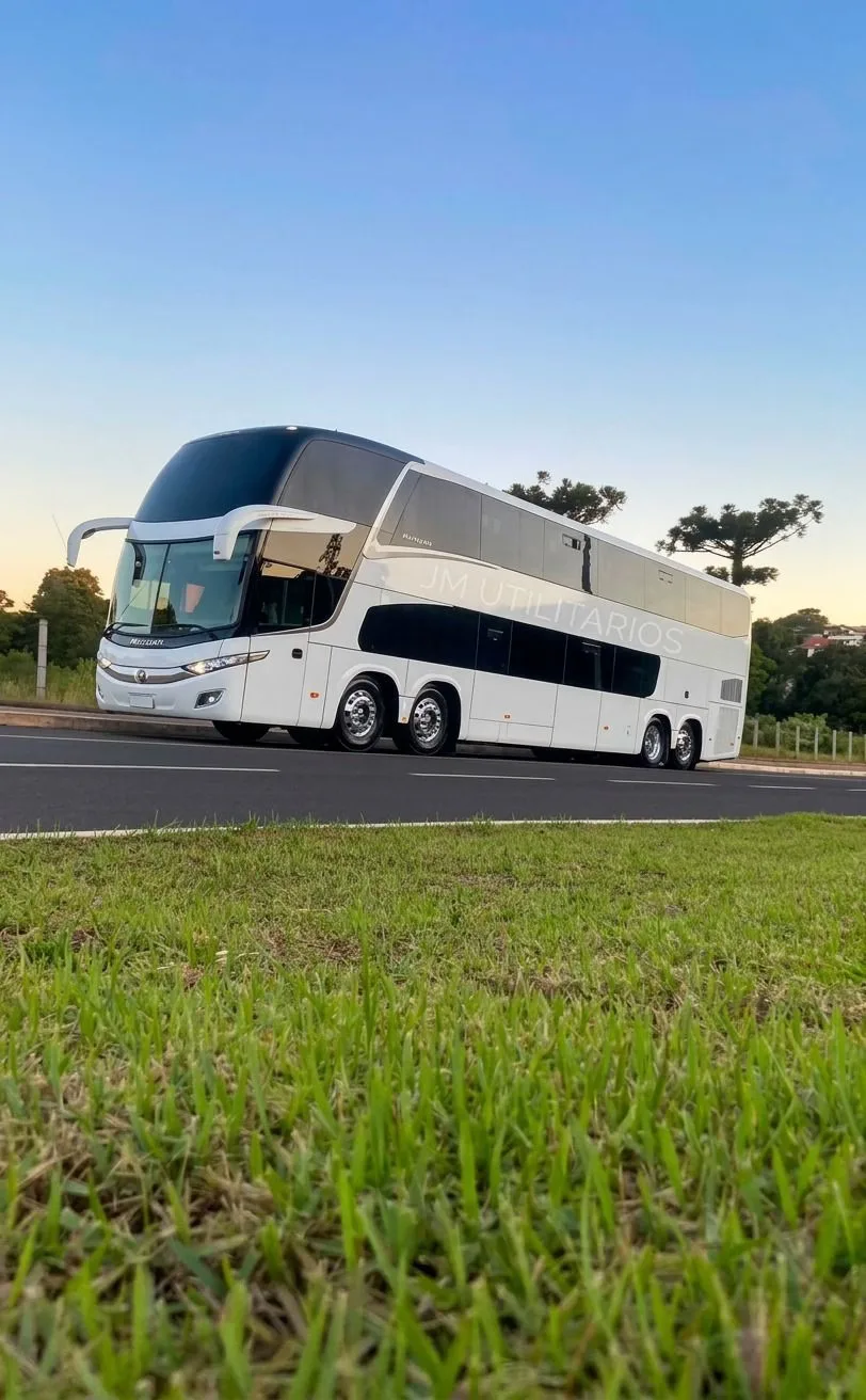 Ônibus Marcopolo Paradiso 1800 DD New G7 B450R 46 lugares 2019 seminovo à venda, código 183 - foto 01
