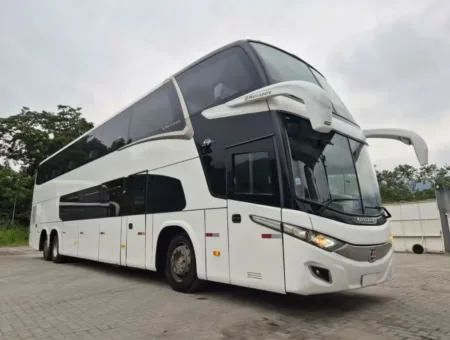 Ônibus Marcopolo Paradiso 1800 DD New G7 Scania K420 2019 seminovo à venda, código 839 - foto 01