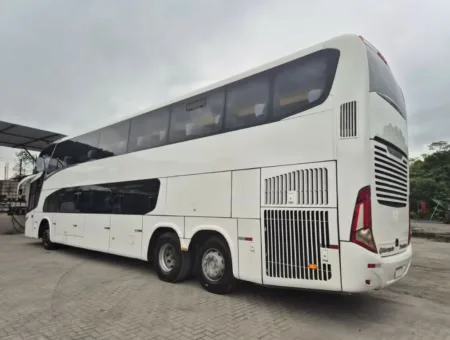 Ônibus Marcopolo Paradiso 1800 DD New G7 Scania K420 2019 seminovo à venda, código 839 - foto 03