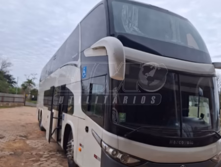 Ônibus Marcopolo Paradiso Onibus 1800 DD G7 K400 2019 seminovo à venda, código 344 - foto 01
