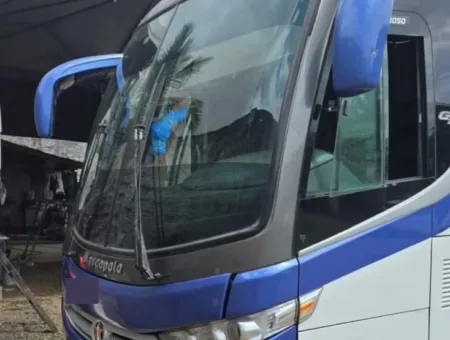 Ônibus Marcopolo Viaggio 1050 G7 VW 17.260 2015 seminovo à venda, código 609 - foto 02