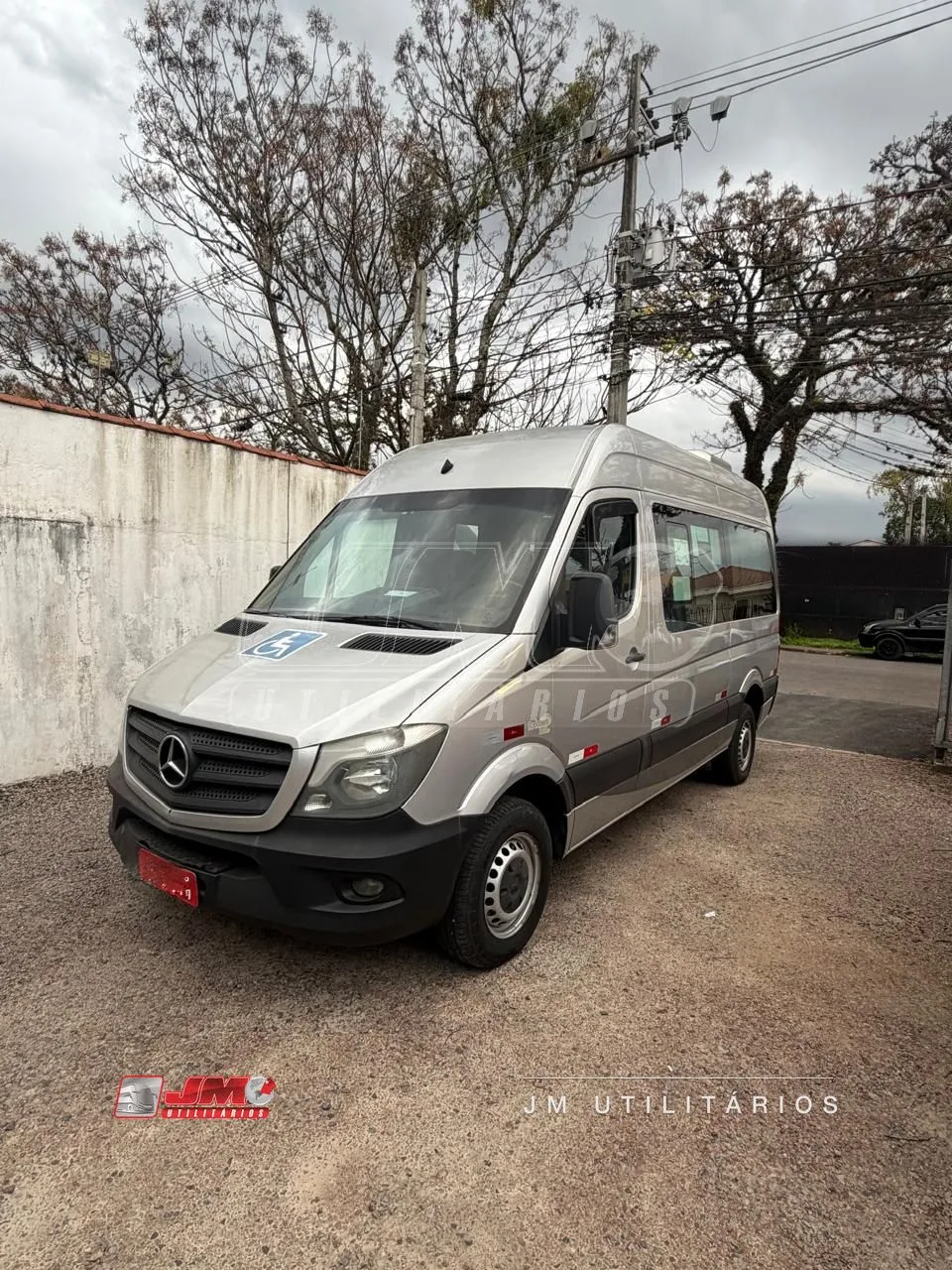 Van Mercedes-Benz Sprinter 415 CDI Teto Alto, 2017, COD.58 - foto 01