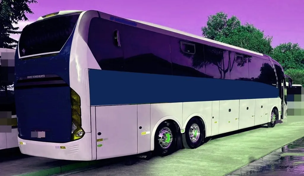 Ônibus Neobus New Road Volvo B11R 2014 seminovo à venda, código 522 - foto 02