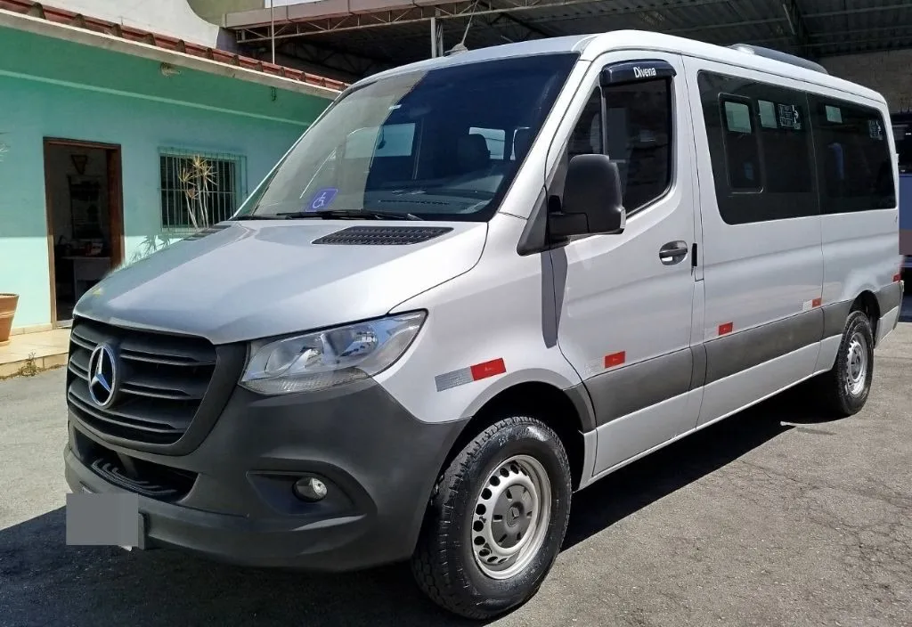 Ônibus Sprinter CDI 416 teto baixo 16 lugares 2021 seminovo à venda, código 707 - foto 01