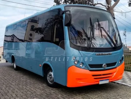 Micro-ônibus Neobus Thunder Plus VW 9.160 com banheiro 2013 seminovo à venda, código 692 - foto 01