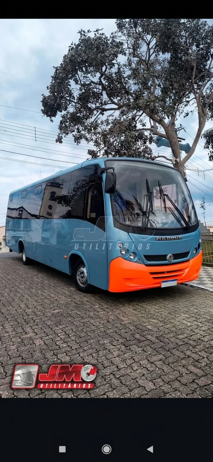 Micro-ônibus Neobus Thunder Plus VW 9.160 com banheiro 2013 seminovo à venda, código 692 - foto 01