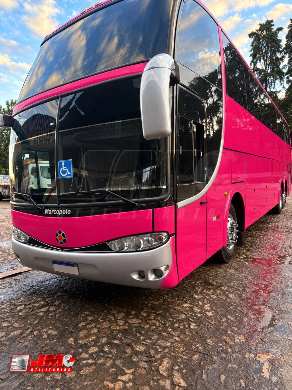 Ônibus Marcopolo Paradiso 1550 LD G6 O500 RSD 2008 seminovo à venda, código 728 - foto 01